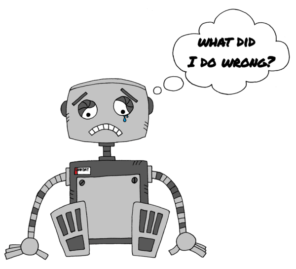 Robot - What i did wrong?